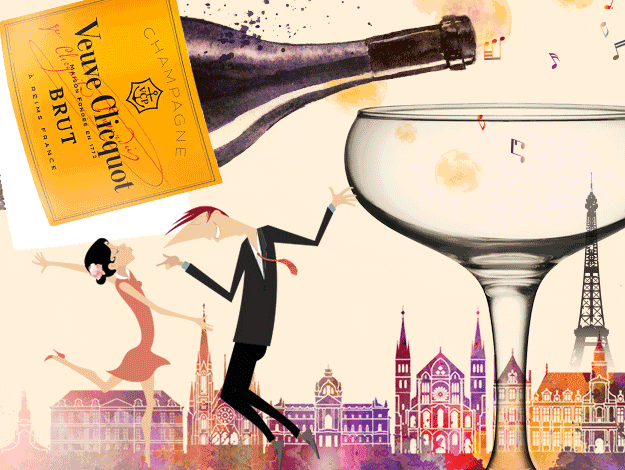 Pour some Veuve Clicquot Brut Champagne into your evenings this summer at Eddie V's.
